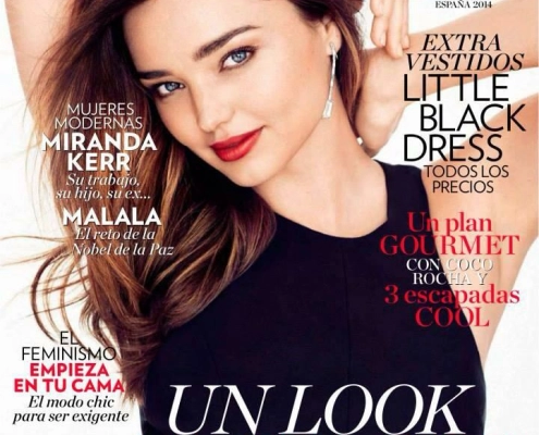 Hair & Make-up Styling: GLAMOUR Magazine - Miranda Kerr by Kathrin Tollas
