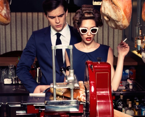 Hair & Make-up Styling: Italian Meat by Kathrin Tollas