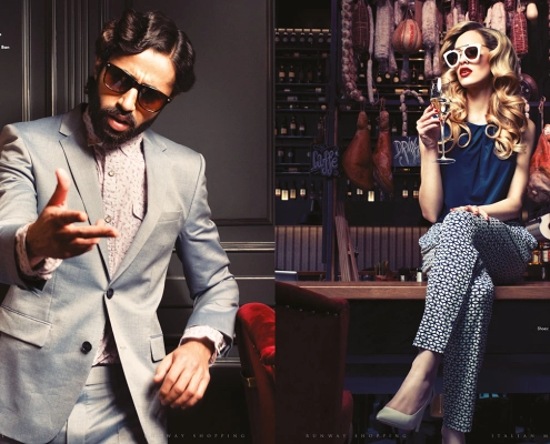 Hair & Make-up Styling: Italian Meat by Kathrin Tollas