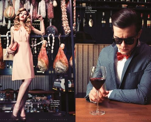 Hair & Make-up Styling: Italian Meat by Kathrin Tollas