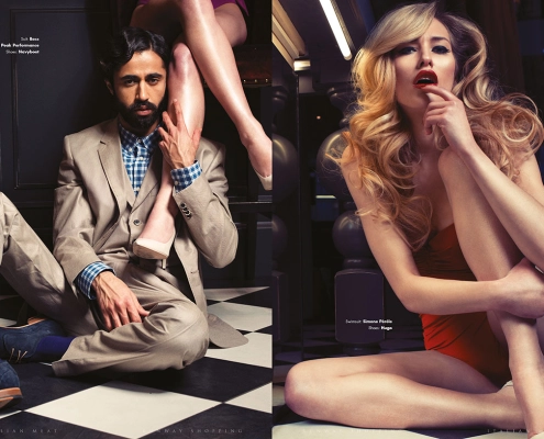Hair & Make-up Styling: Italian Meat by Kathrin Tollas