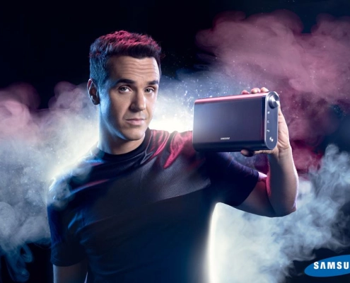Hair & Make-up Styling: Seven for Samsung by Kathrin Tollas