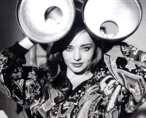 Hair & Make-up Styling: Grazia Magazine - Miranda Kerr by Kathrin Tollas
