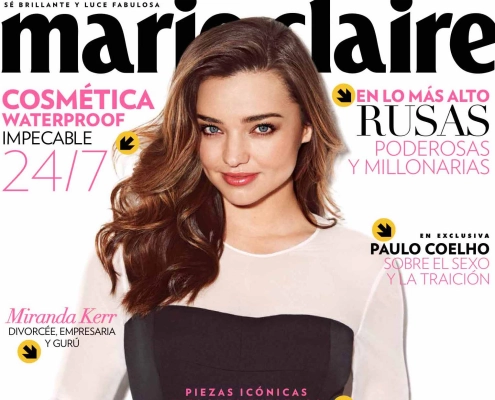 Hair & Make-up Styling: Marieclaire Magazine - Miranda Kerr by Kathrin Tollas