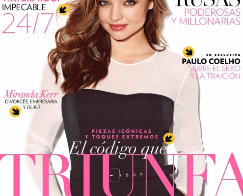 Hair & Make-up Styling: Miranda Kerr by Kathrin Tollas