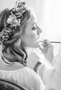 Brautstyling von Kathrin Tollas, Braut Make-up und Brautfrisur
