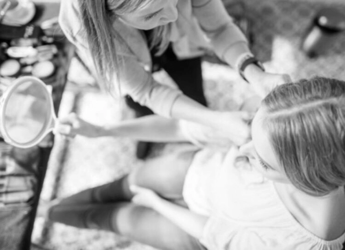 Brautstyling von Kathrin Tollas, Braut Make-up und Brautfrisur