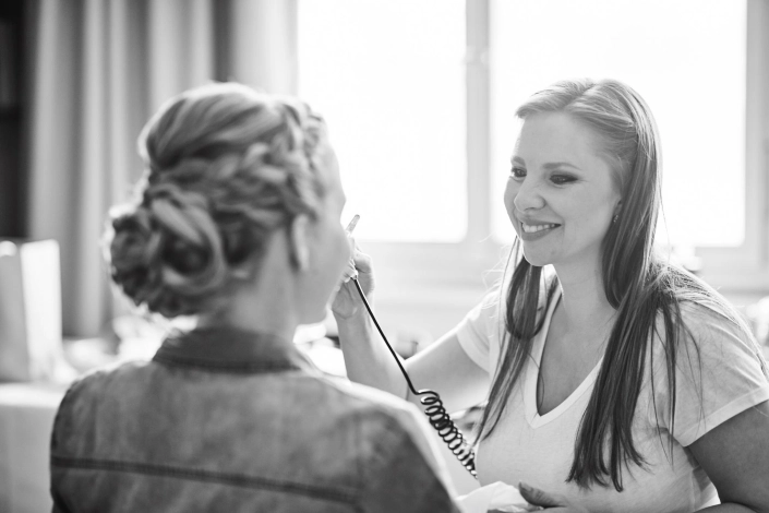 Brautstyling von Kathrin Tollas, Braut Make-up und Brautfrisur