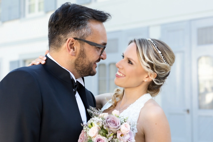 Brautstyling von Kathrin Tollas, Braut Make-up und Brautfrisur