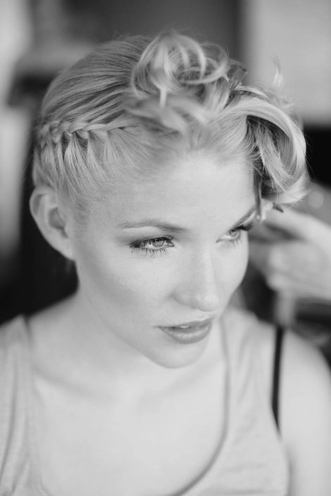 Brautstyling von Kathrin Tollas, Braut Make-up und Brautfrisur