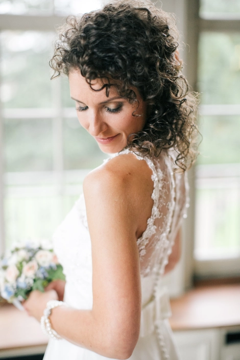 Brautstyling von Kathrin Tollas, Braut Make-up und Brautfrisur