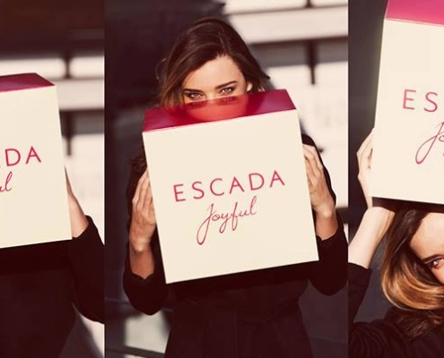 Hair & Make-up Styling: ESCADA Joyful by Miranda Kerr by Kathrin Tollas