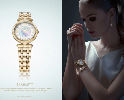 Hair & Make-up Styling: ESCADA Watch Commercial by Kathrin Tollas