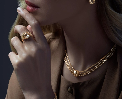Hair & Make-up Styling: ESCADA Watch Commercial by Kathrin Tollas
