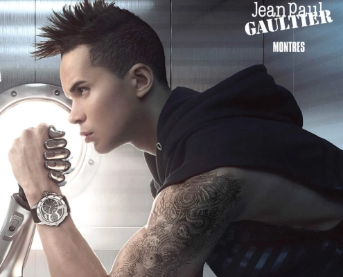 Hair & Make-up Styling: Jean Paul Gaultier Commercial by Kathrin Tollas