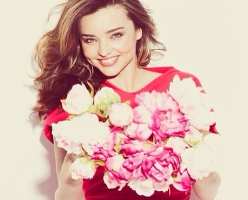 Hair & Make-up Styling: ESCADA Joyful by Miranda Kerr by Kathrin Tollas