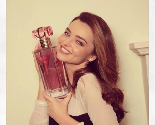 Hair & Make-up Styling: ESCADA Joyful by Miranda Kerr by Kathrin Tollas