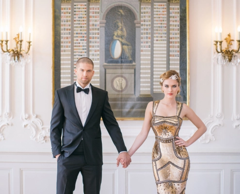Hair & Make-up Styling: Zunfthaus zur Meisen "Wedding Styled Shoot" by Kathrin Tollas